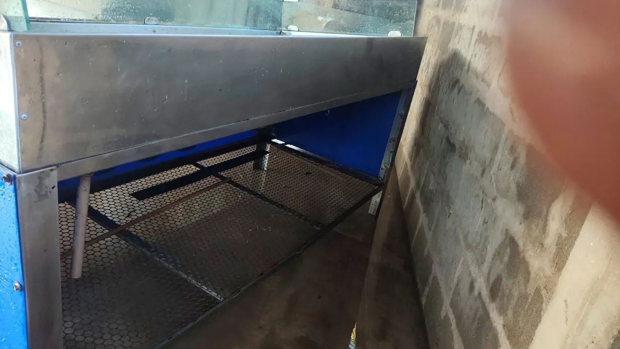 BANCADA EXPOSITORA INOX PARA PEIXES OU VERDURAAS IN - Foto 3