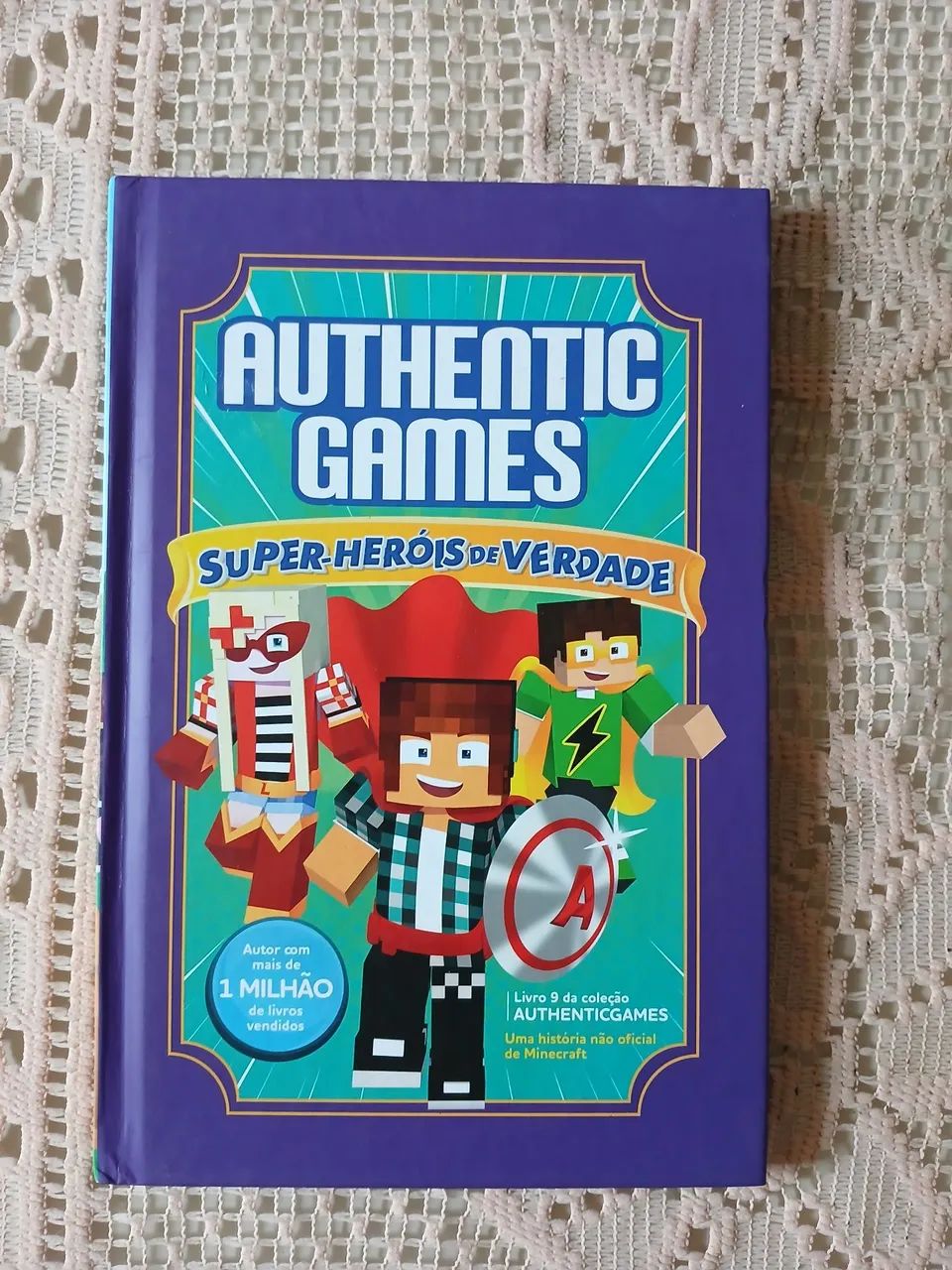 livro infantil Minecraft
