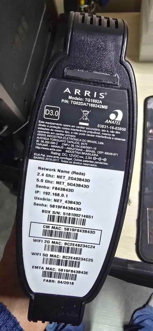 Modem Arris TG1692A - Foto 5