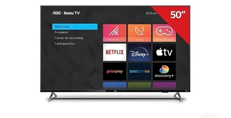 Smart Tv 50 Polegadas.