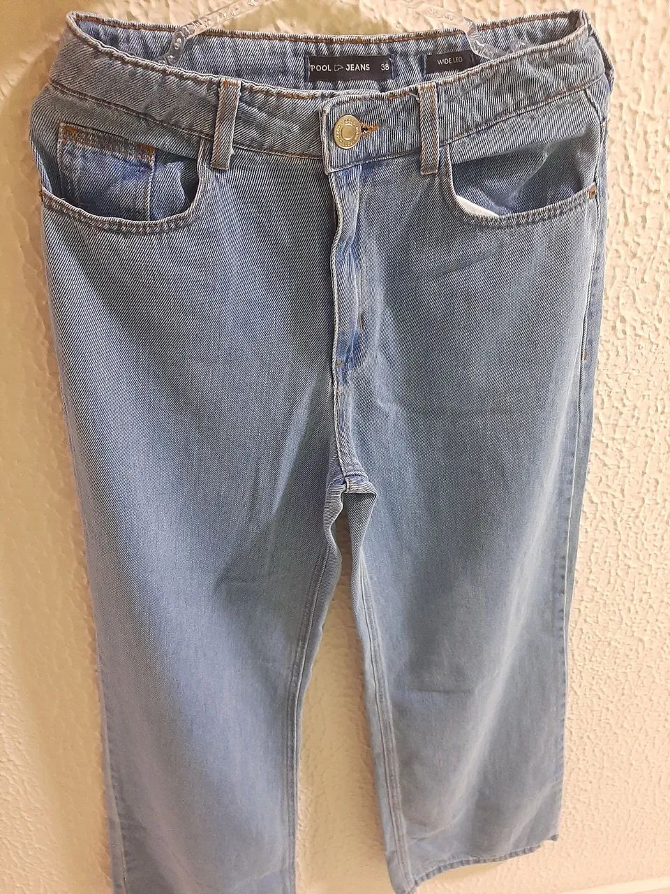 Calça jeans wide leg pool 38 - Foto 3