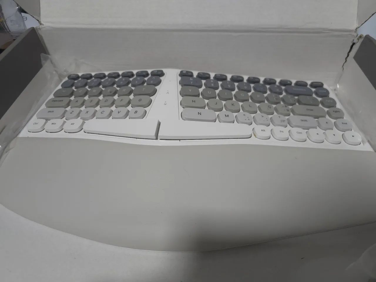 Mouse + Teclado Ergonômico Bomi