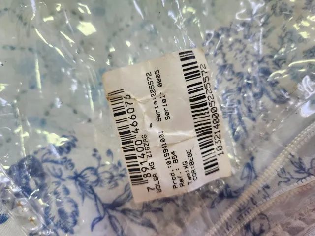 Bolsa Maternidade XG HUG Zig Zag Bege IMPECÁVEL - Foto 4
