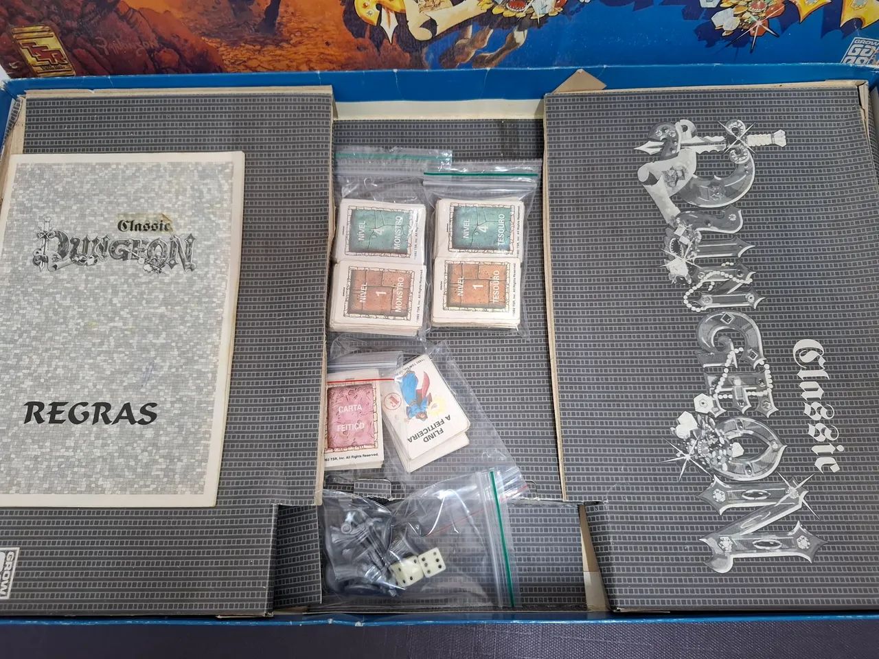 Jogo de Tabuleiro RPG Classic Dungeon da Grow Completo  - Foto 5