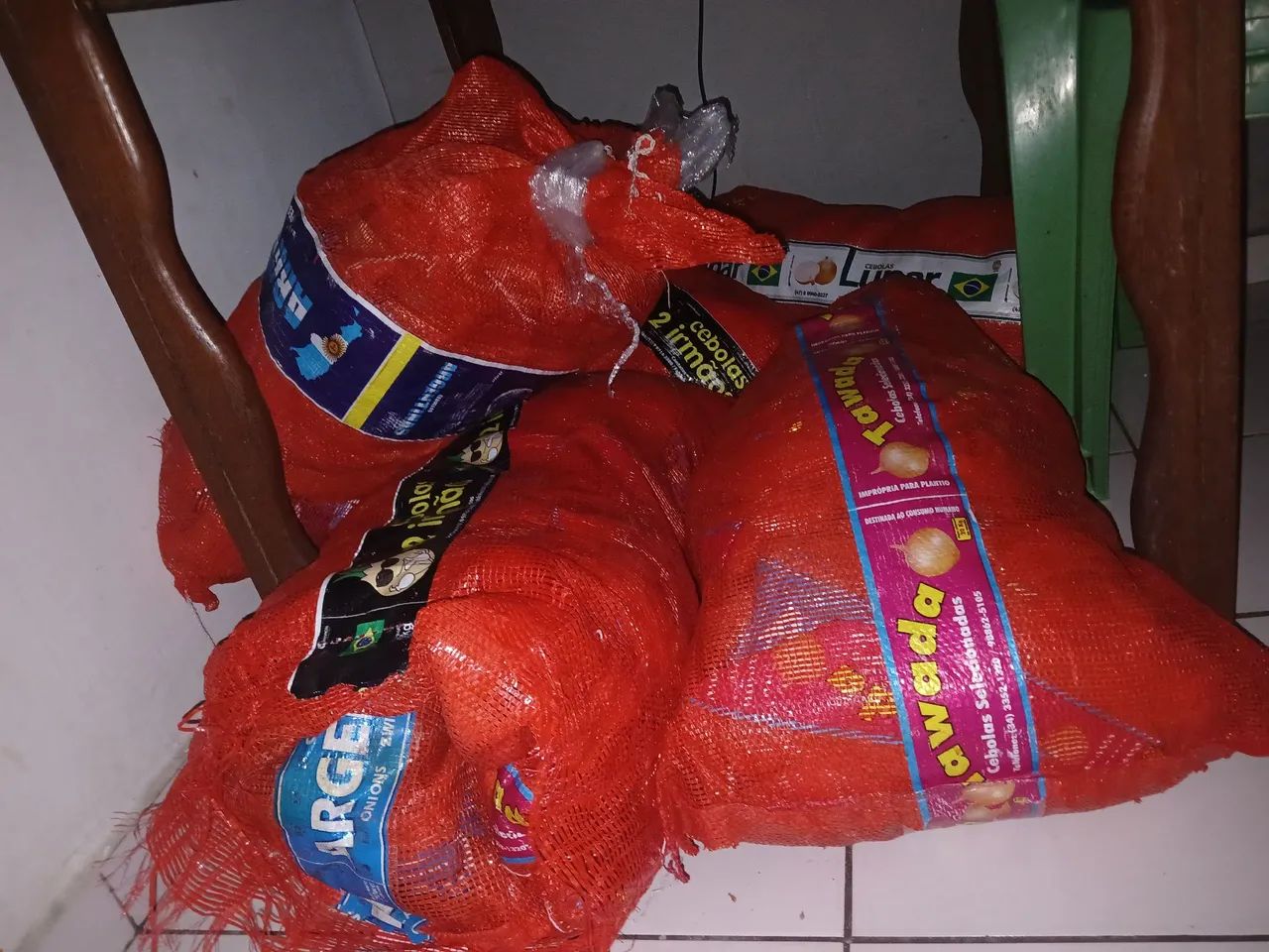 Sacas 1 real cada