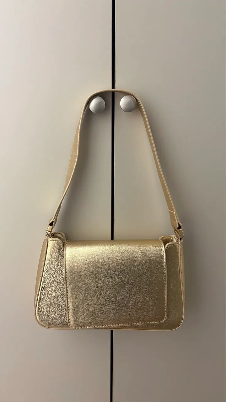 Bolsa Dourada Arezzo