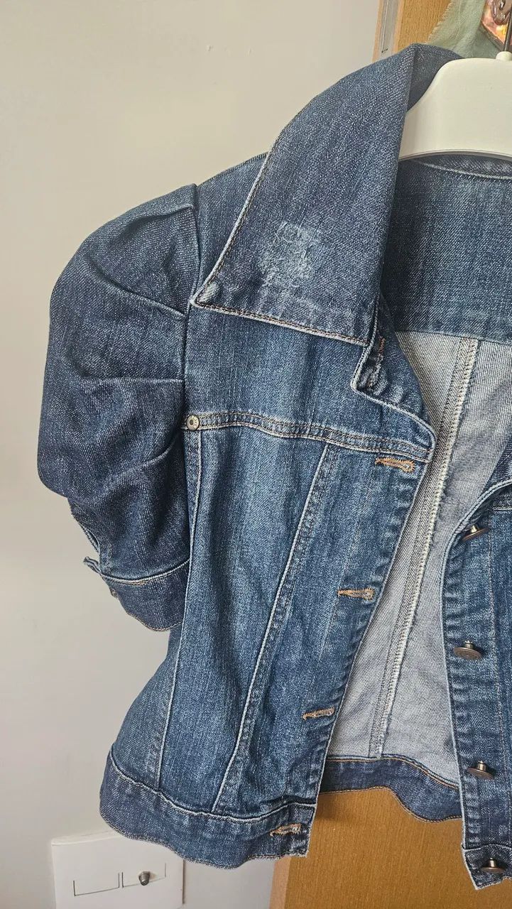 Jaqueta jeans feminina  - Foto 5