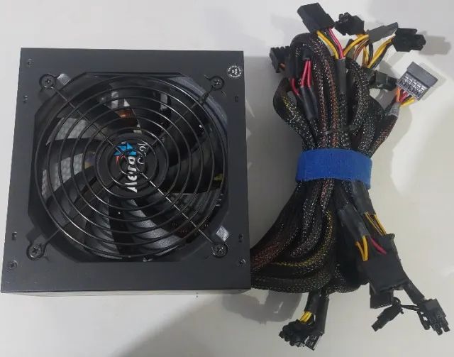 Fonte Gamer Aerocool KCAS 600W 80Plus Full Range APFC - Foto 3