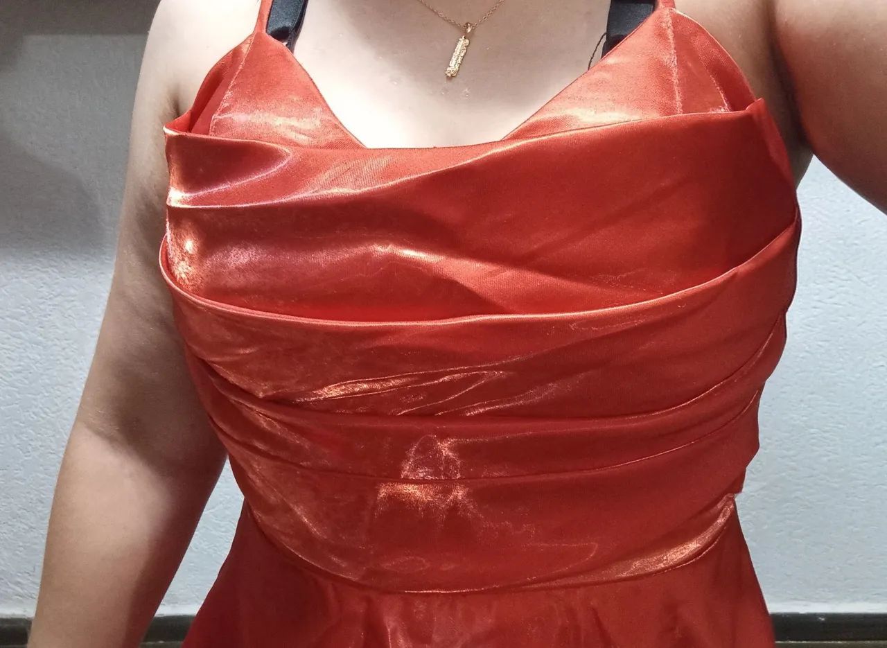 Vestido terracota  - Foto 2