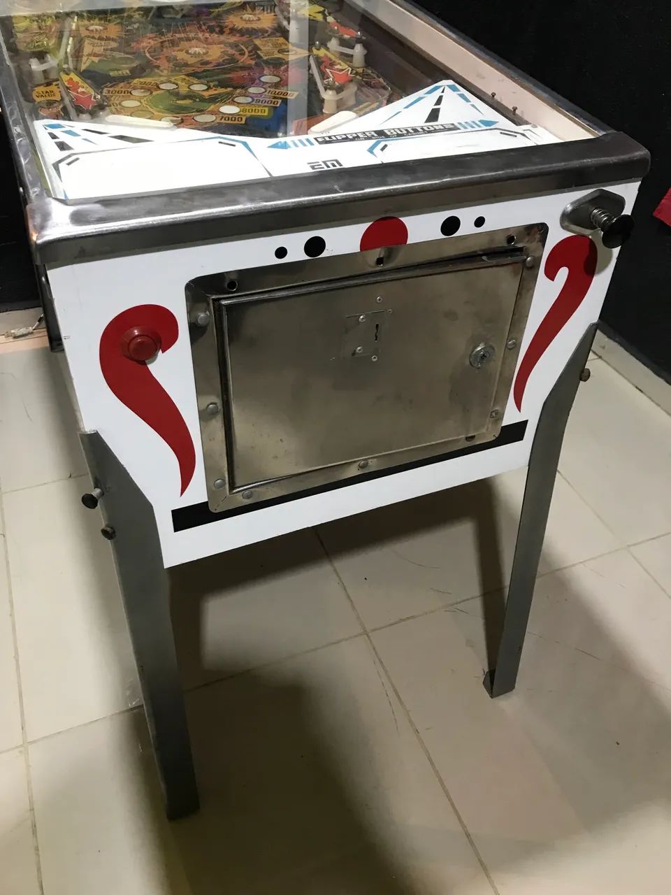 Máquina Pinball fliperama Solar Ride Eletromatic 1978 funcionando - Foto 4