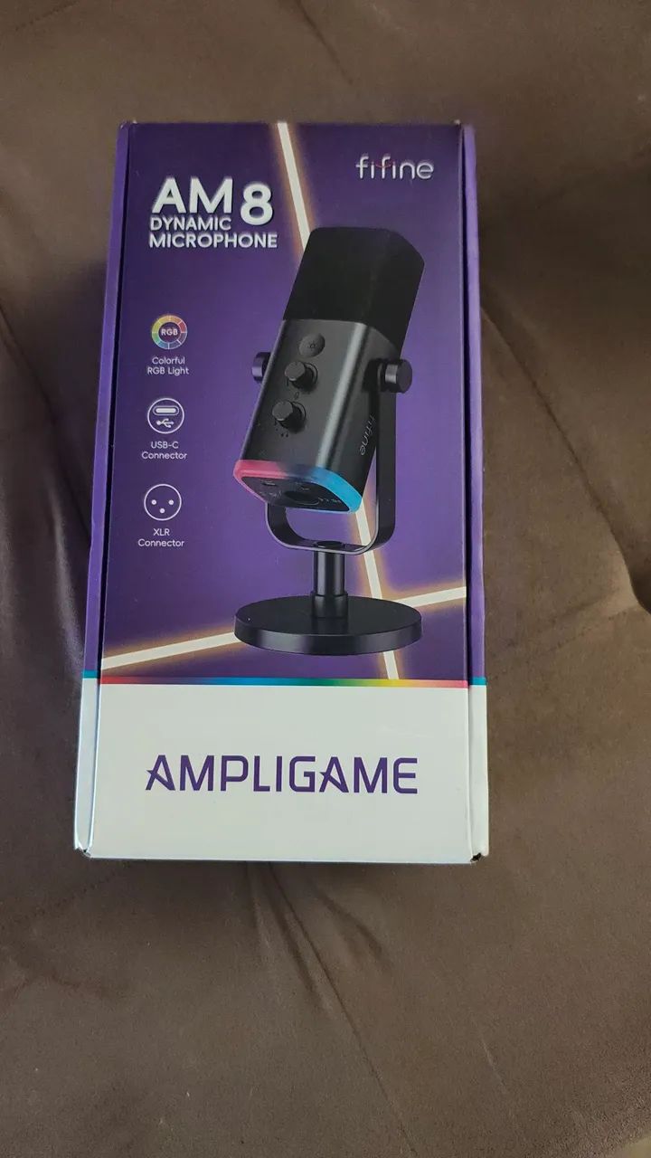 Microfone Fifine AM8 original Ampligame - Foto 4