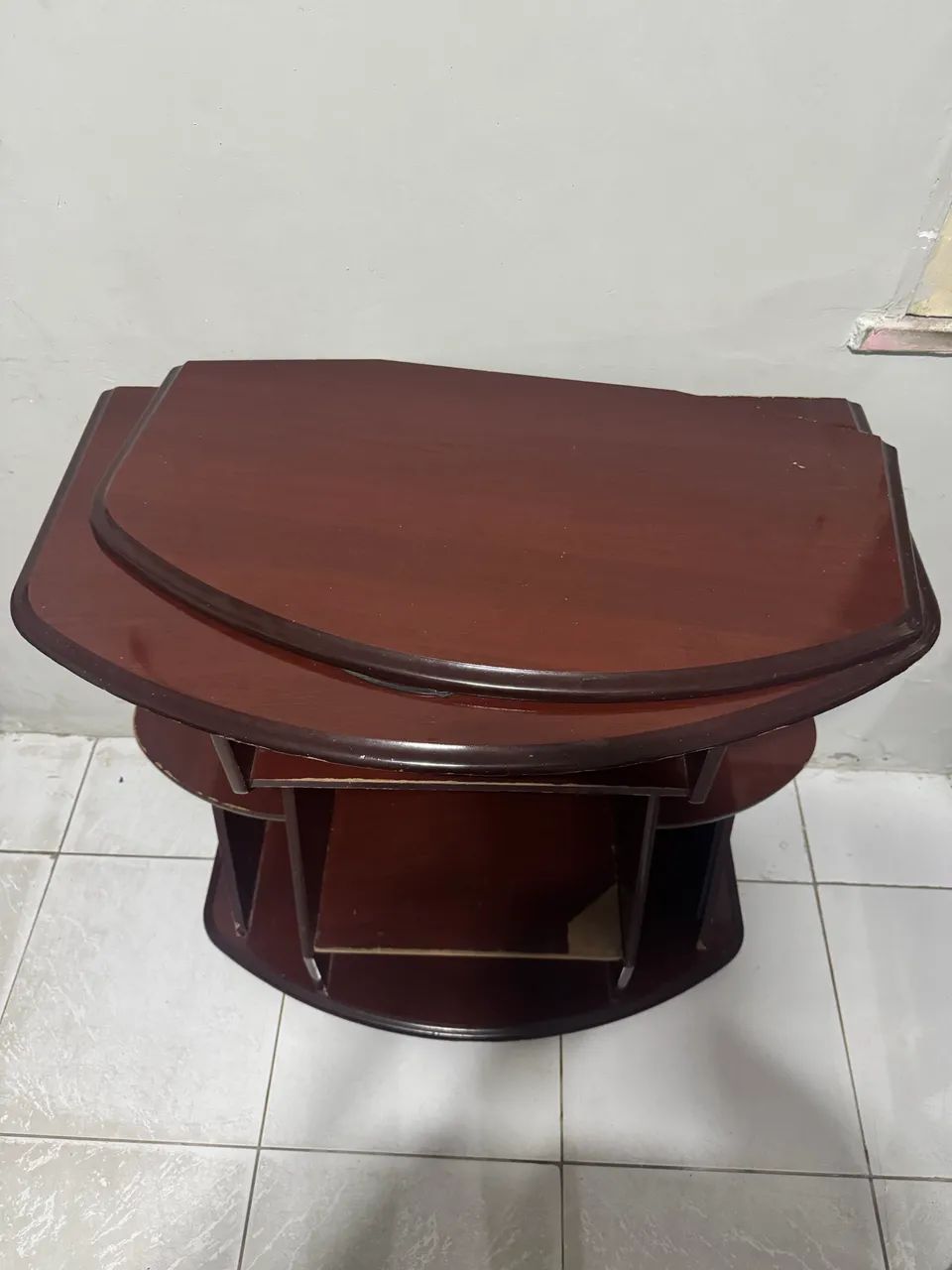 Rack para TV em MDF com Tampo Superior Giratório - Foto 4