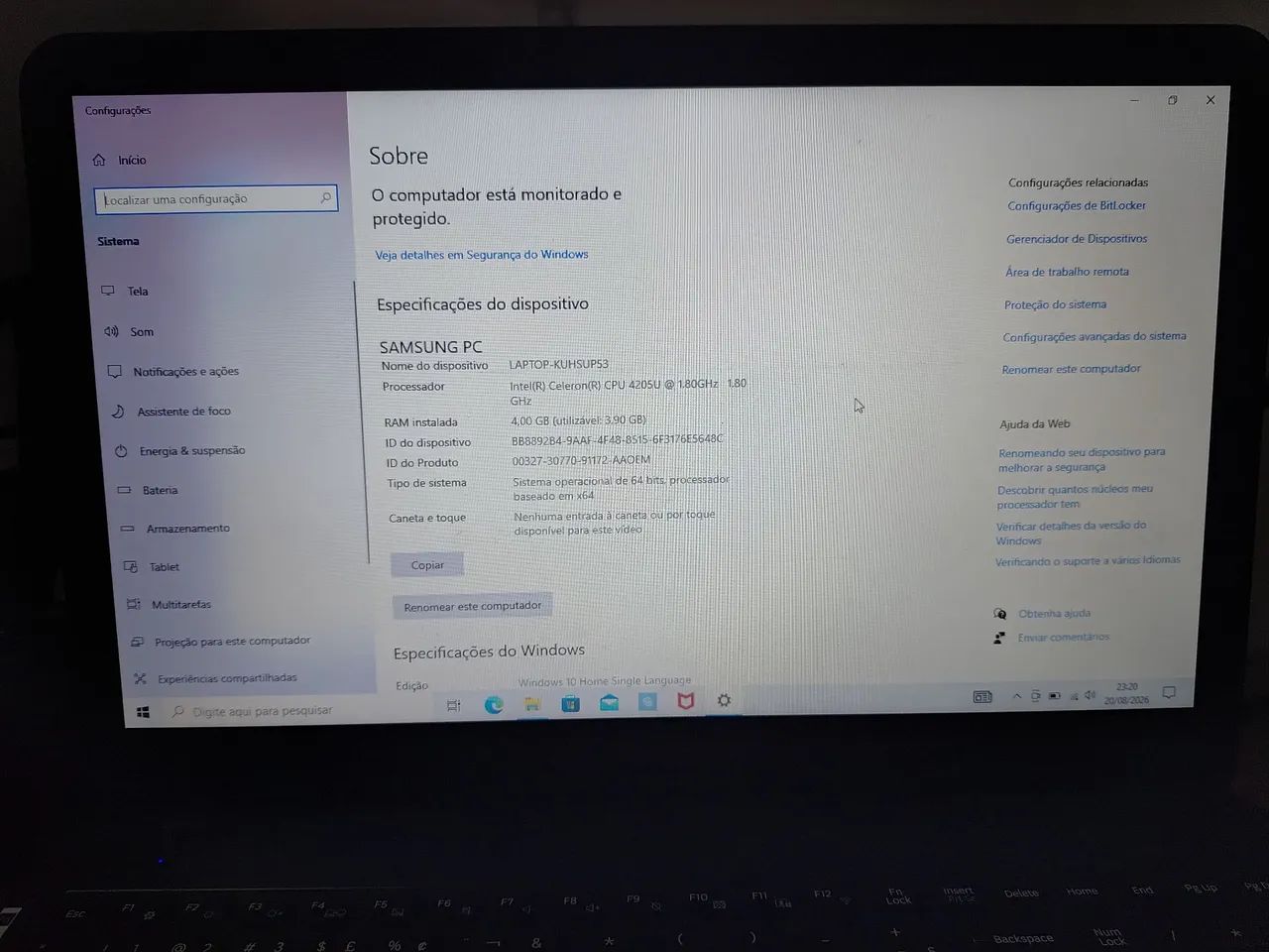 Notebook Samsung NP350XBE - Foto 4