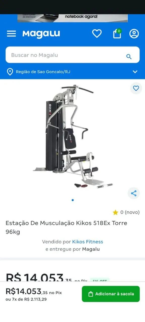Estação de musculação  - Foto 2
