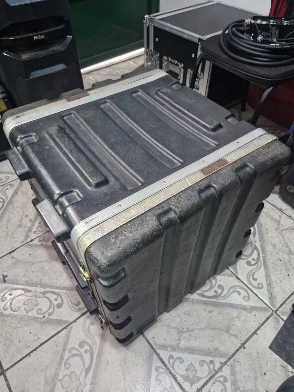 Case rack 10u padrão 19 polegadas 