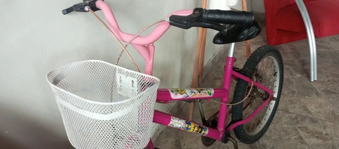 Bicicleta infantil seminova * - Foto 4