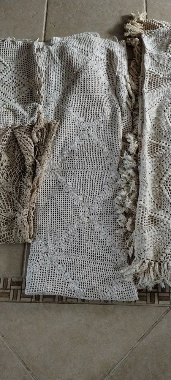 Colchas Artesanais em Crochê  - Foto 3