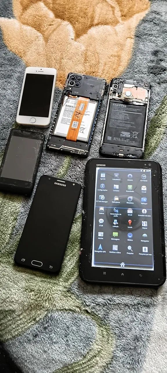 Tablet e celular! Retirada de peças...,leia por gentileza a descrição. 