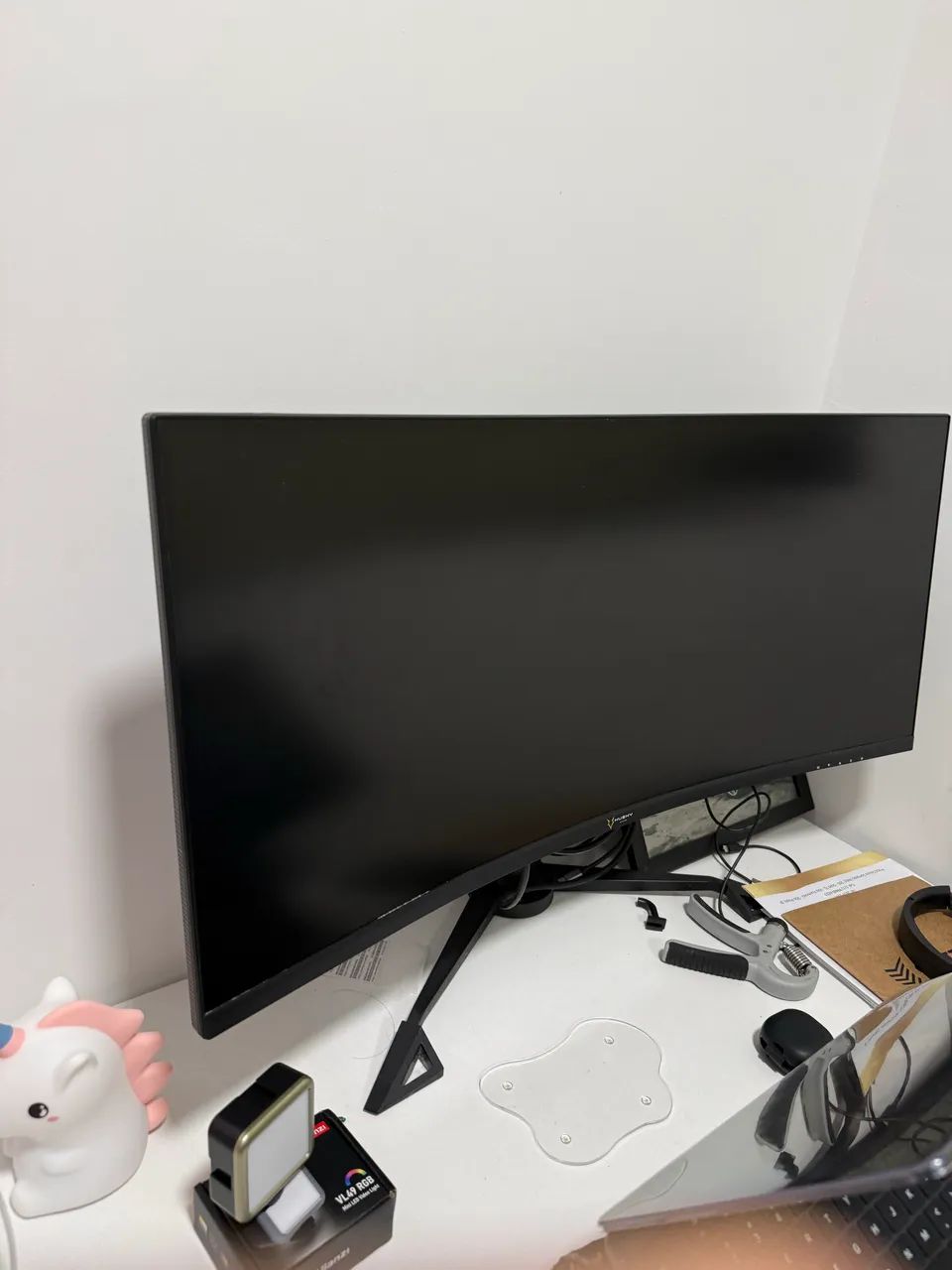 Monitor gamer 34 CURVO huskey  - Foto 2