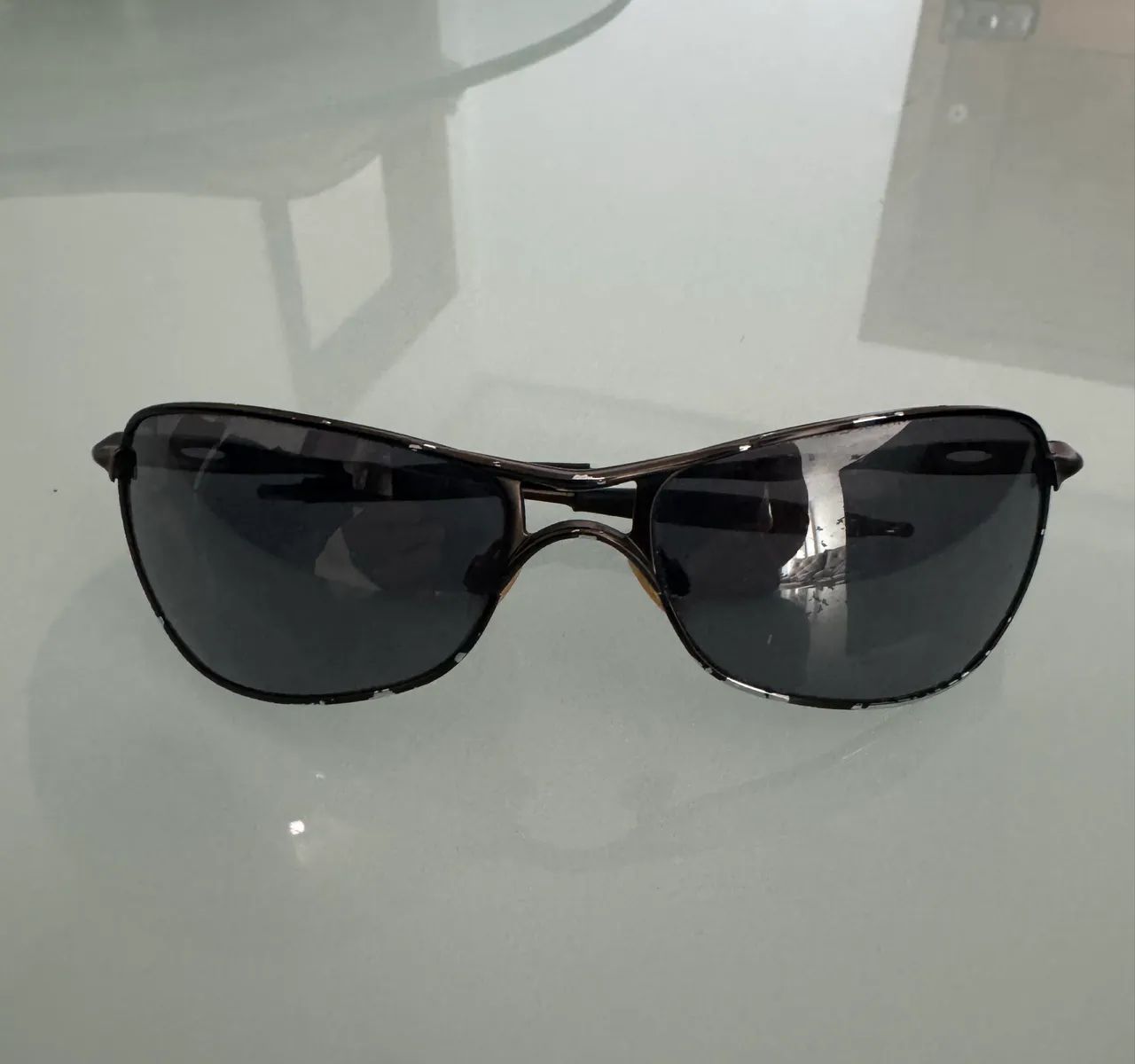 Óculos de Sol Oakley Crosshair Original Titanium. - Foto 2