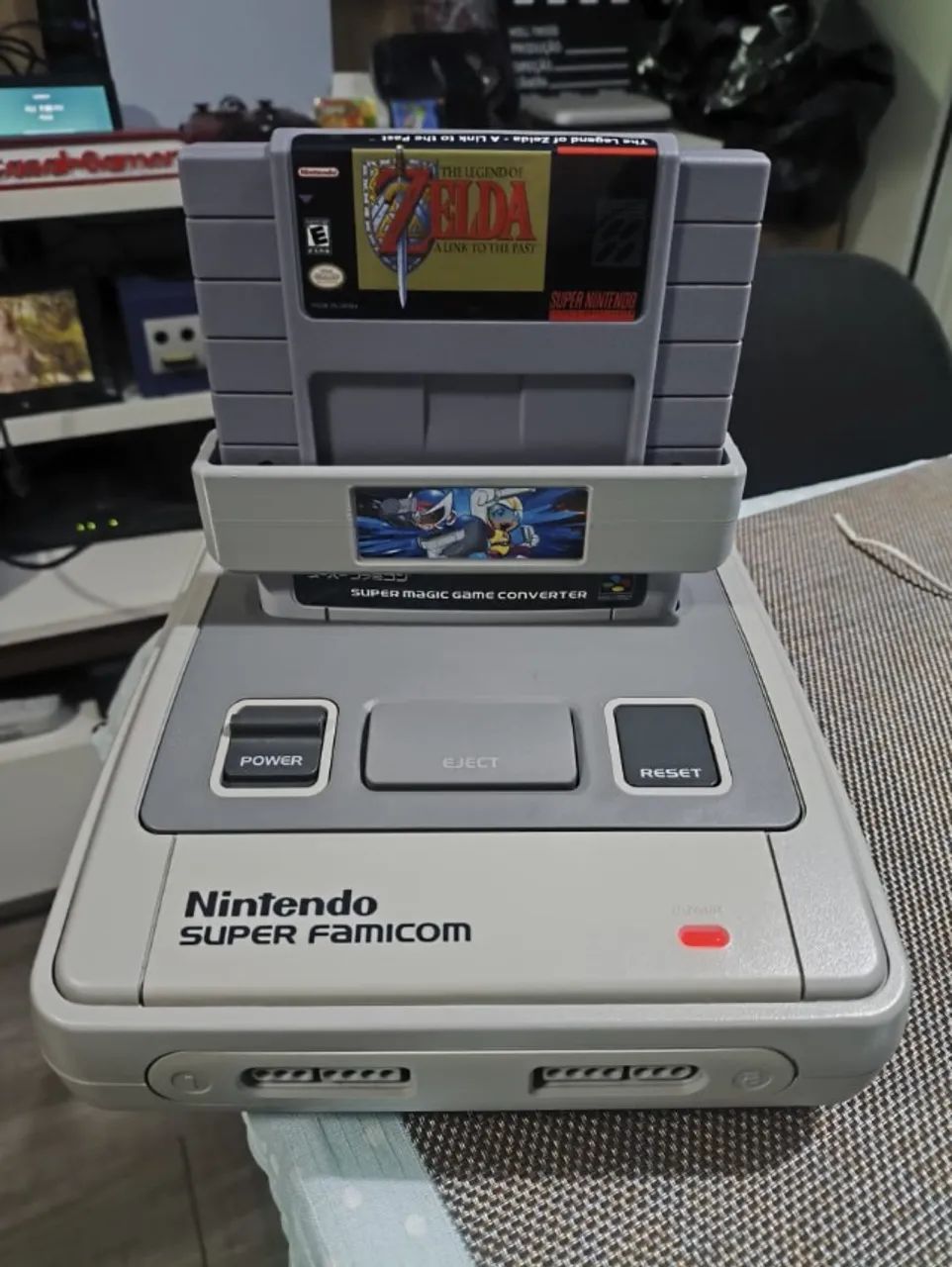 Adaptador Super Magic Game Converter (SMGC) compatível com Super Nintendo / Super Famicom - Foto 3