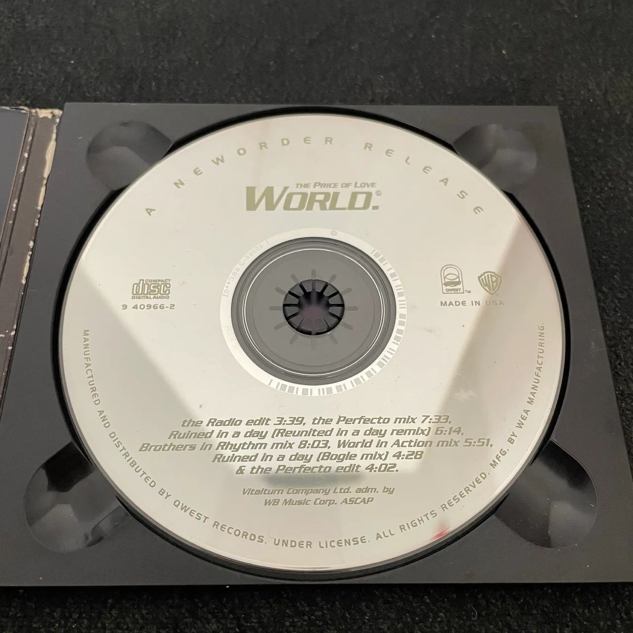 New Order - World The Price of Love (CD single) - Foto 3
