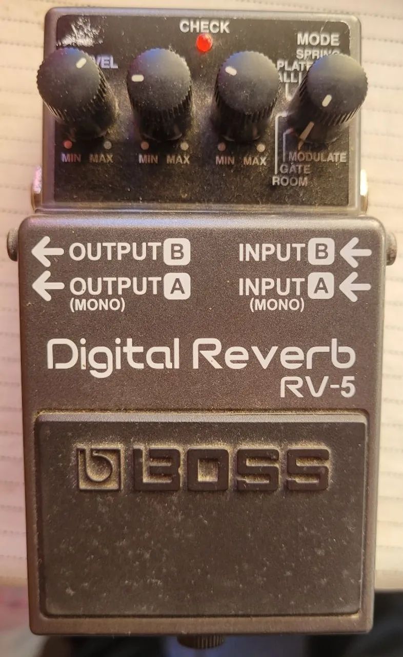 ギター BOSS Digital Reverb RV-5 BOSS - RV-5 | Digital Reverb