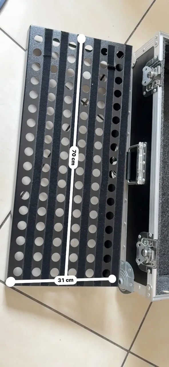 Case, HardCase + PedalBoard+Suporte 