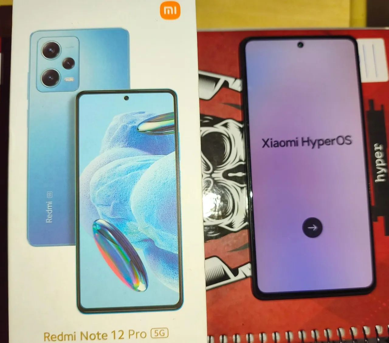 Vendo Redmi note 12 pro versão 5g valor negociável 