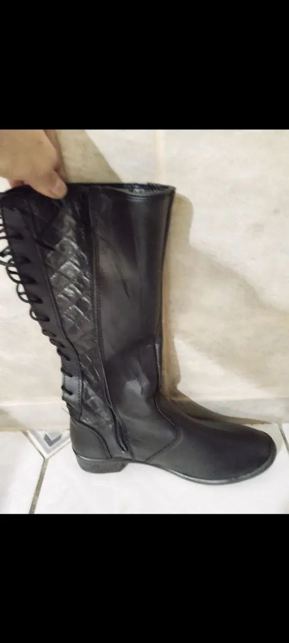 VENDO BOTA NOVA N37 - Foto 5