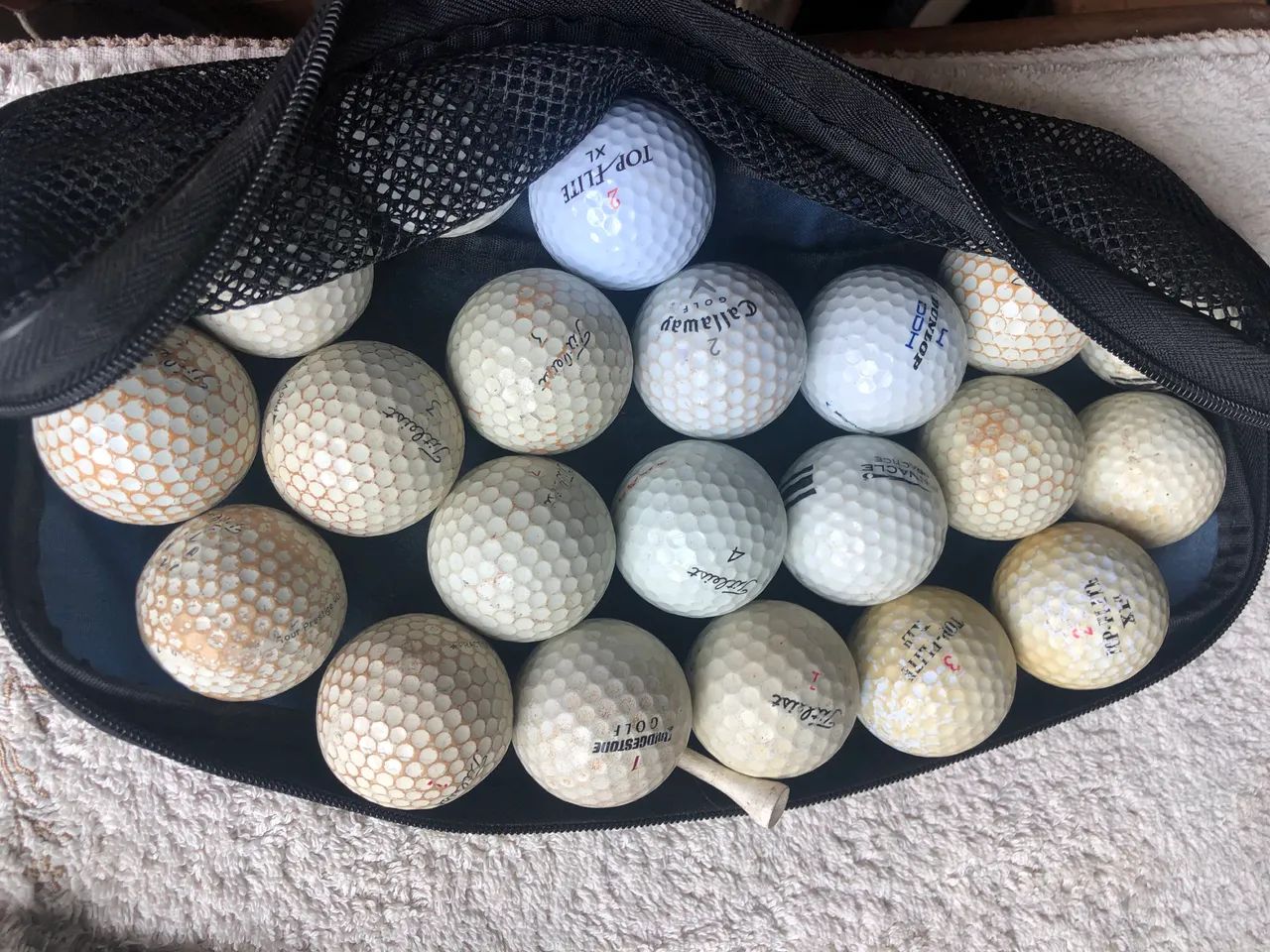 Bolas de Golfe Marcas Variadas com Bolsa - Foto 4