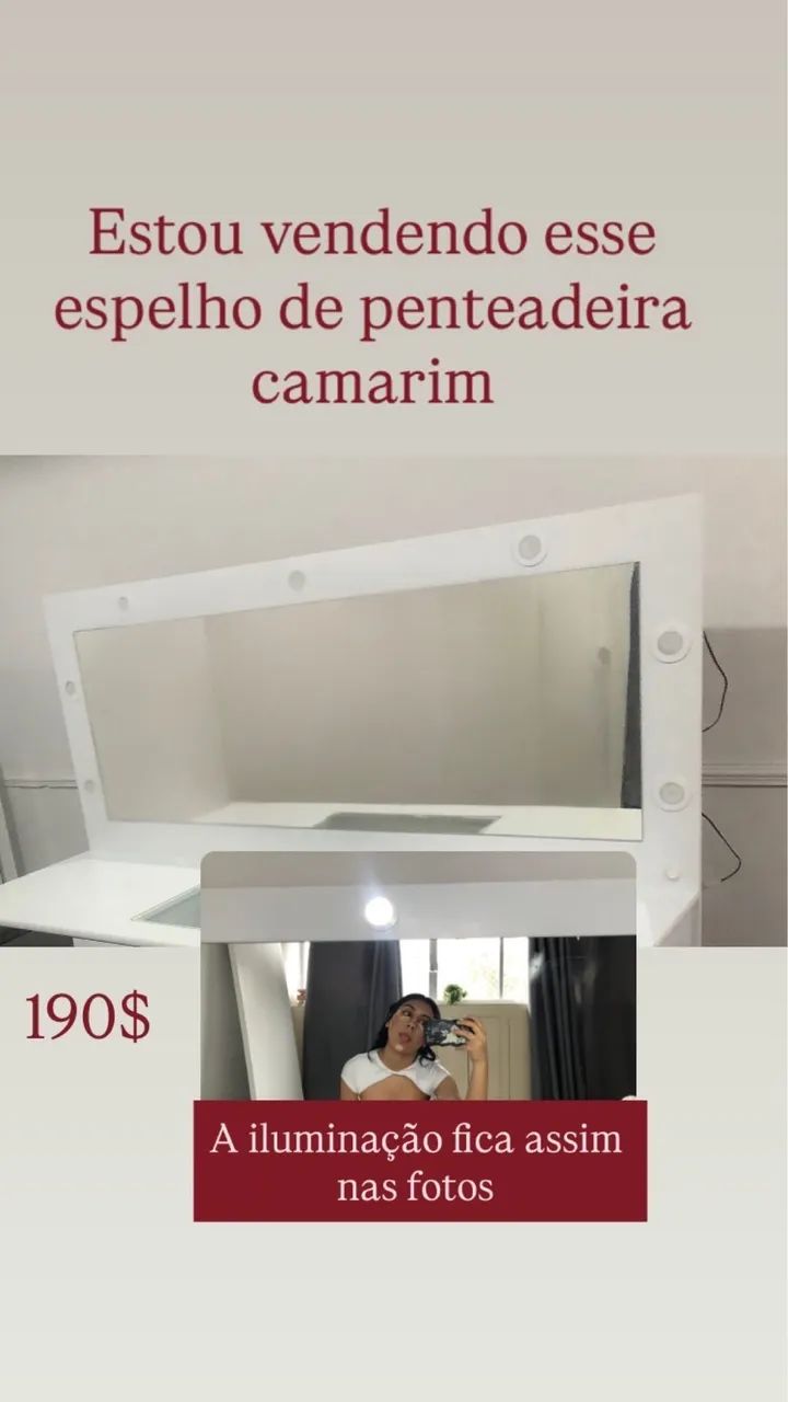 Espelho de penteadeira 