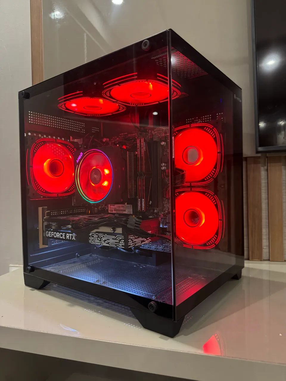 PC Gamer Ryzen 5 5600 + RTX 5060 com garantia - Em até 18x - Foto 5