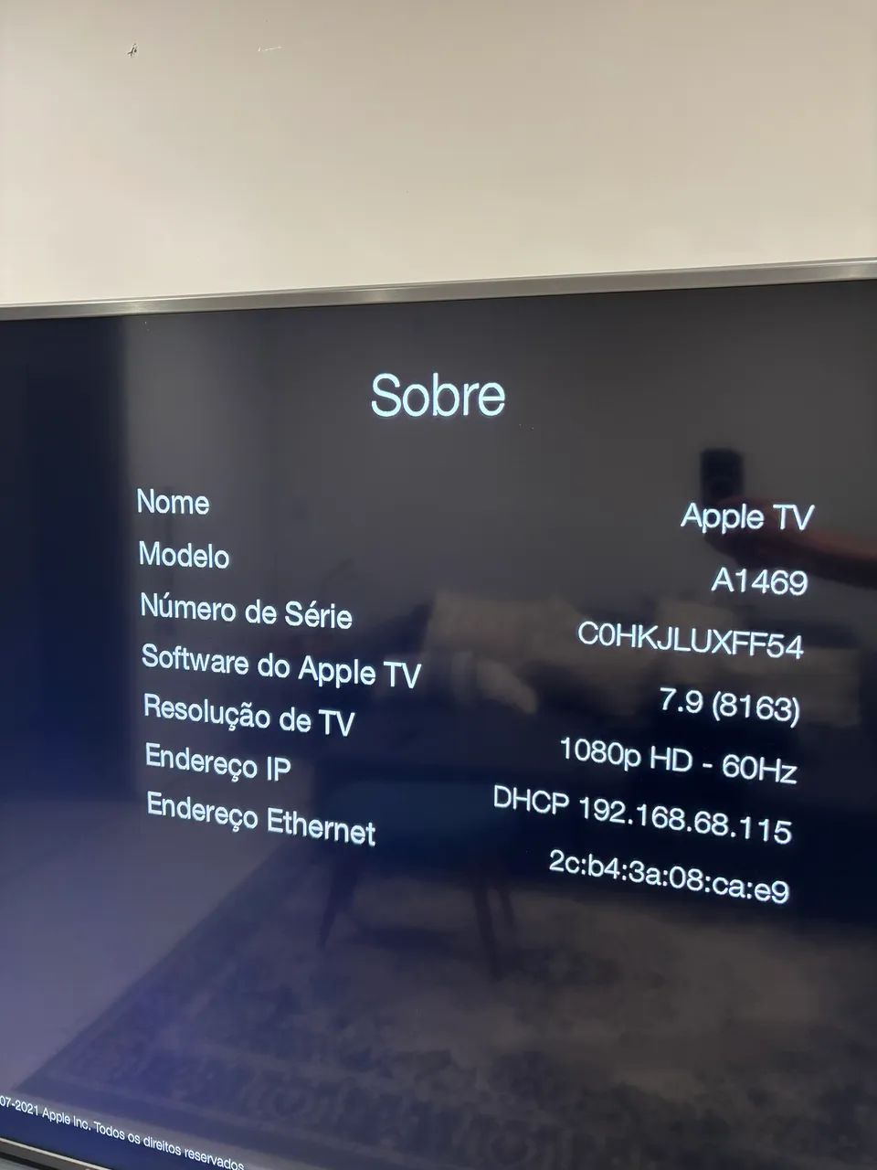 Apple tv 3 geração HD 1080p - Foto 2