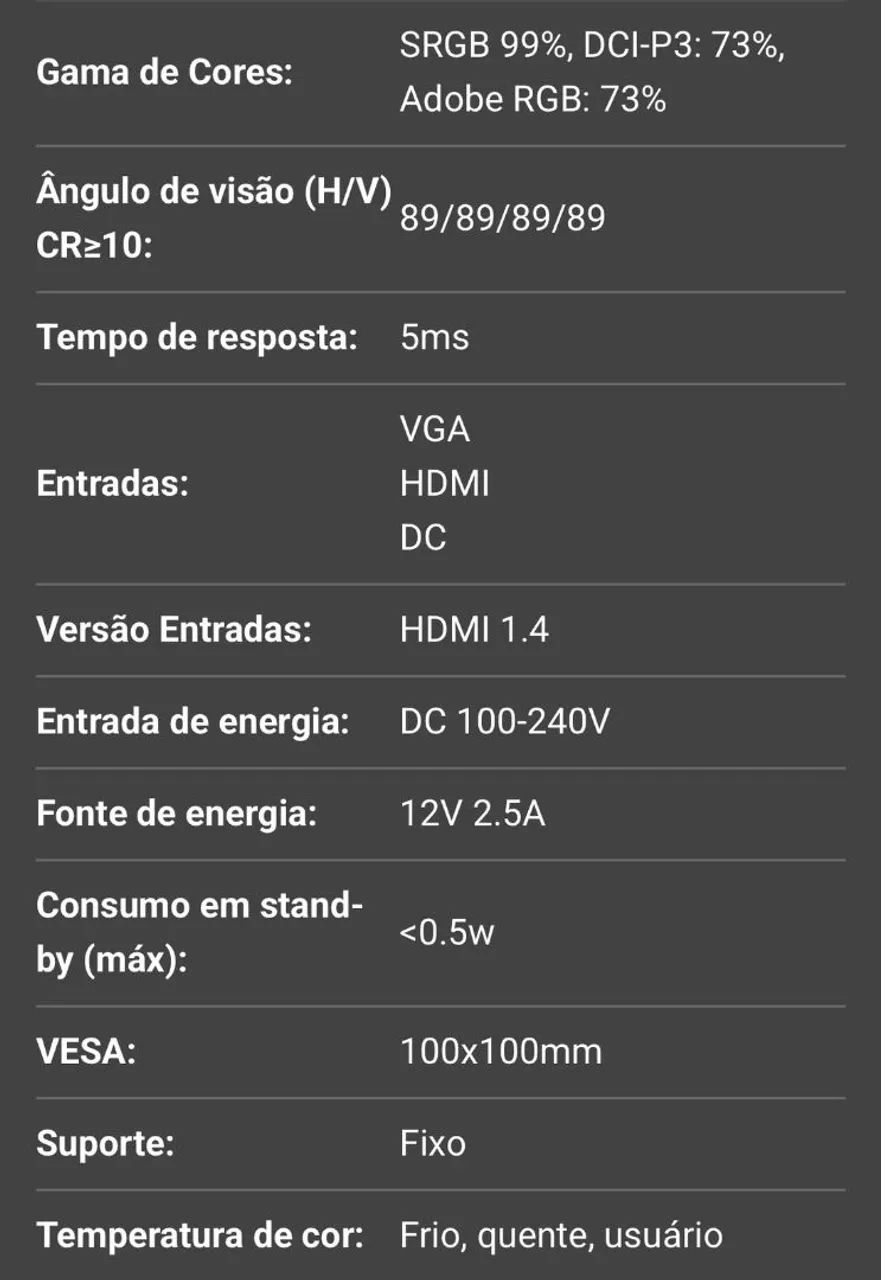 Monitor zinnia 24 polegadas - Foto 5