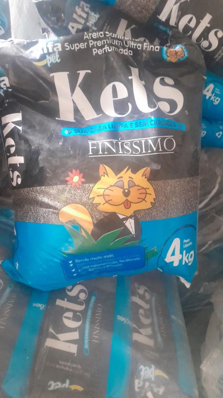 Areia para pets