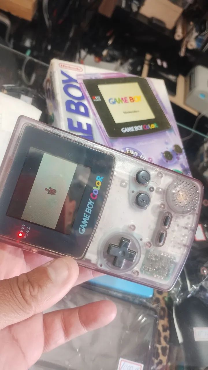 Game Boy color com caixa e manual 