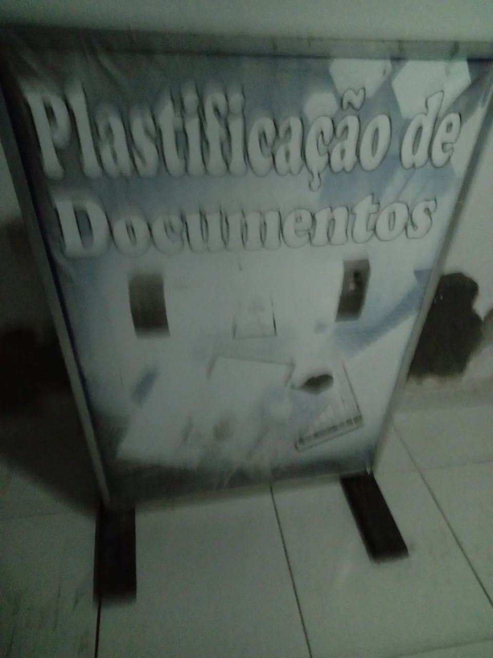 Tô vendendo essa Armação de Alumínio e esse Cavalete  - Foto 2