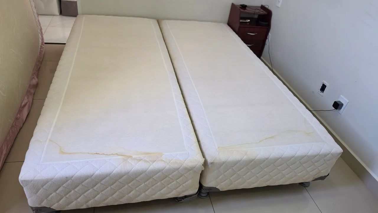 Base Cama Box Bipartido Queen - Foto 2