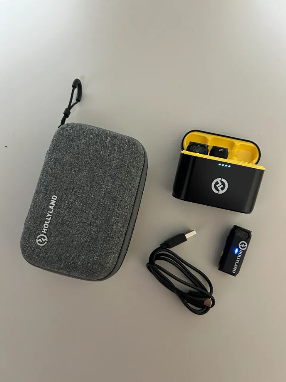 Microfone Hollyland Lark C1 - Entrada lightning (iphone)