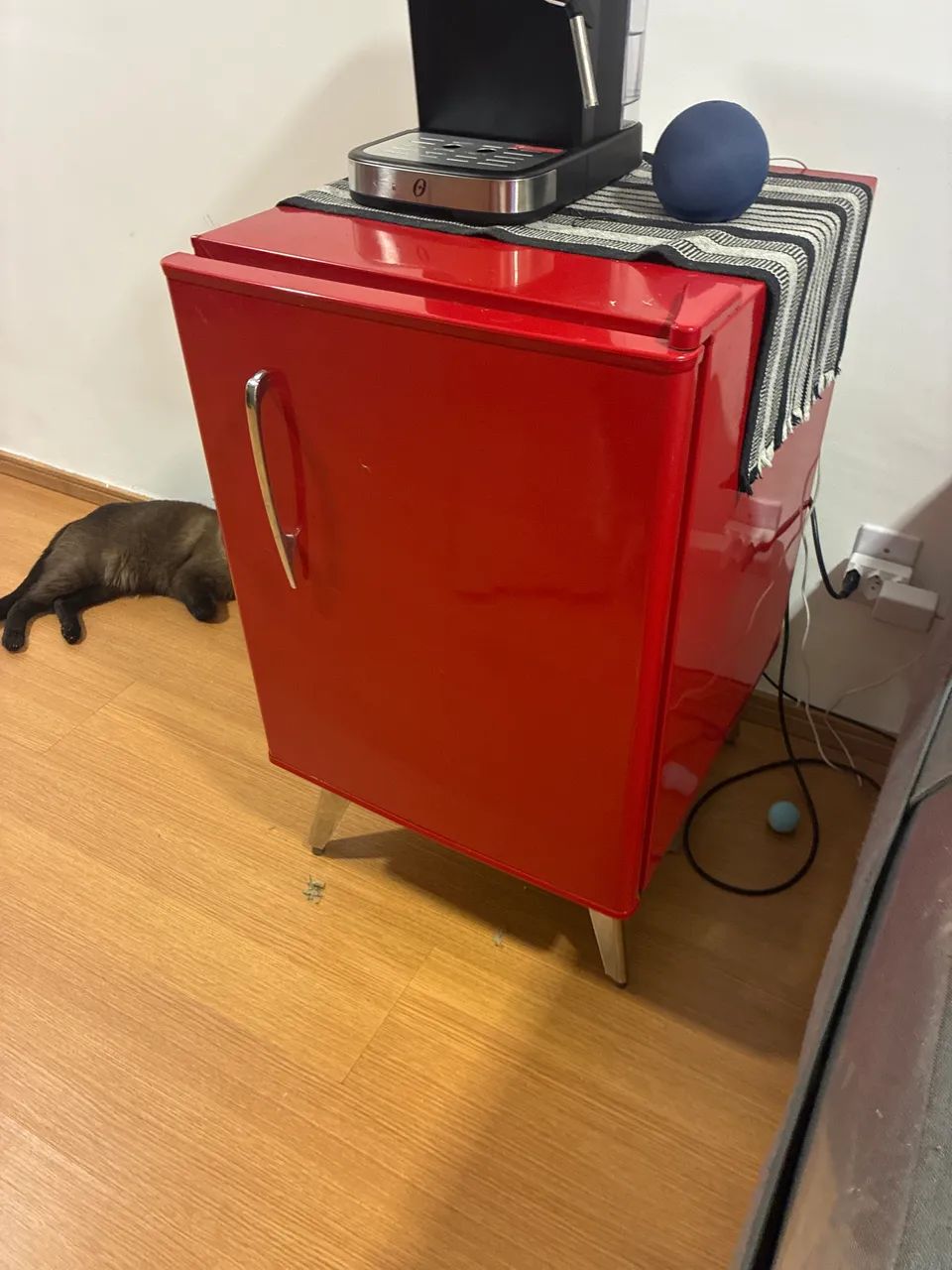 Frigobar Retro Electrolux Vermelho - Foto 2