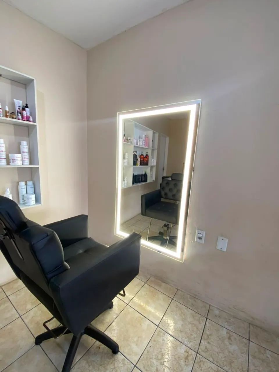 Espelho Jateado com Led Luxo  - Foto 4