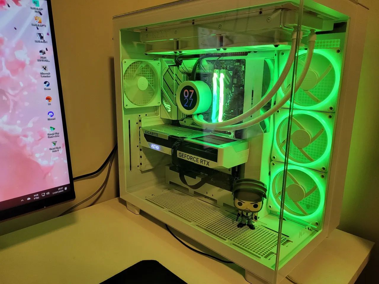 Pc gamer full branco - Foto 4