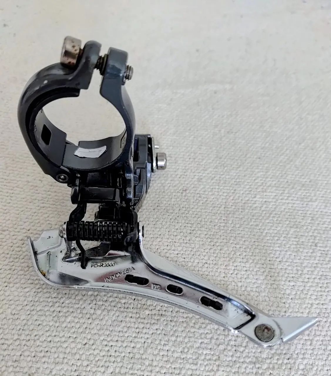 Kit Shimano Claris semi-novo (câmbio dianteiro, pedivela e mov. Central) - Foto 2