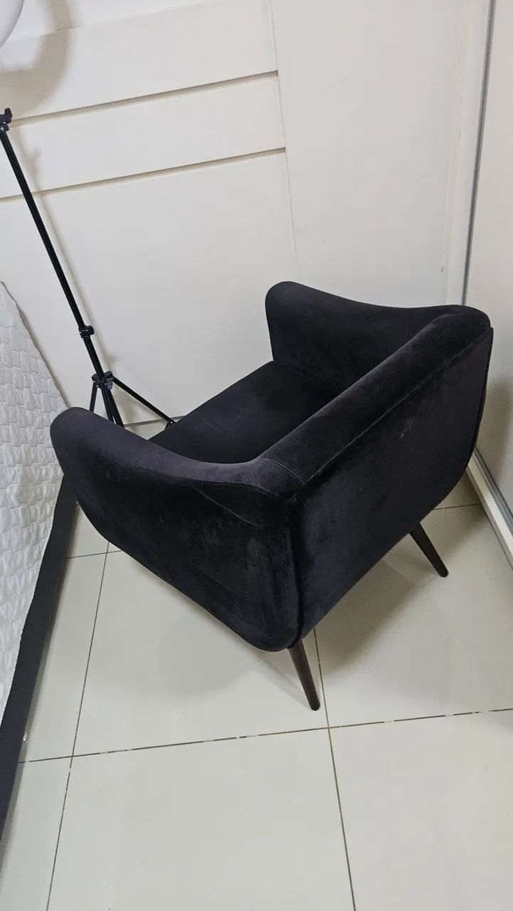 Poltrona Estilo Escandinavo Pé Palito<br>Poltrona Pé Palito - Foto 4