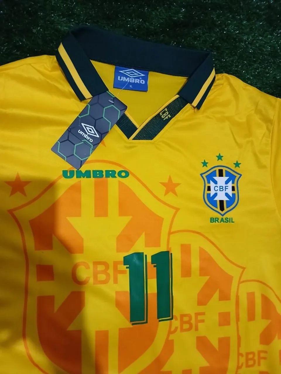 Camisa do Brasil Copa 94 Umbro (G) - Foto 2