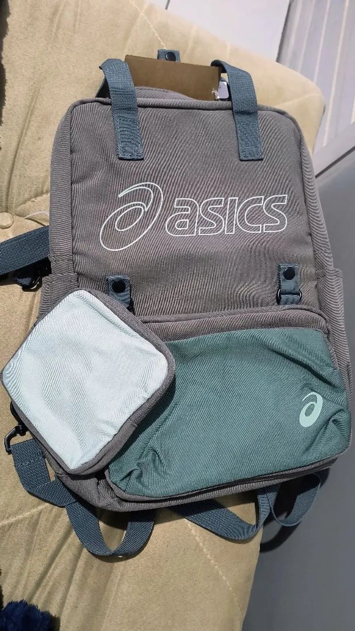 Mochila Asics - várias formas de uso - Foto 2