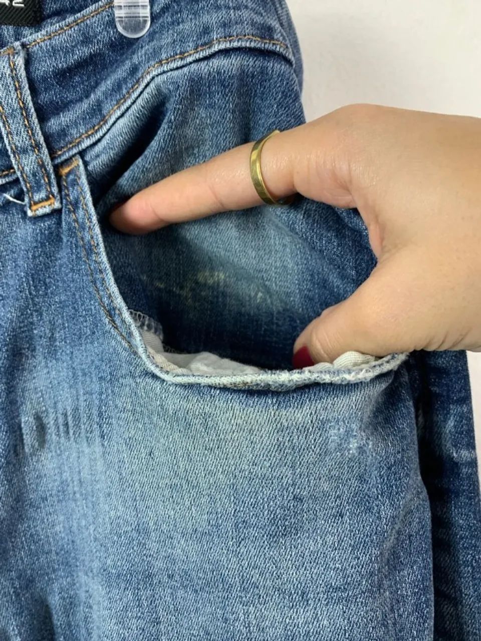 calça jeans masculina marfinno 42 - Foto 5