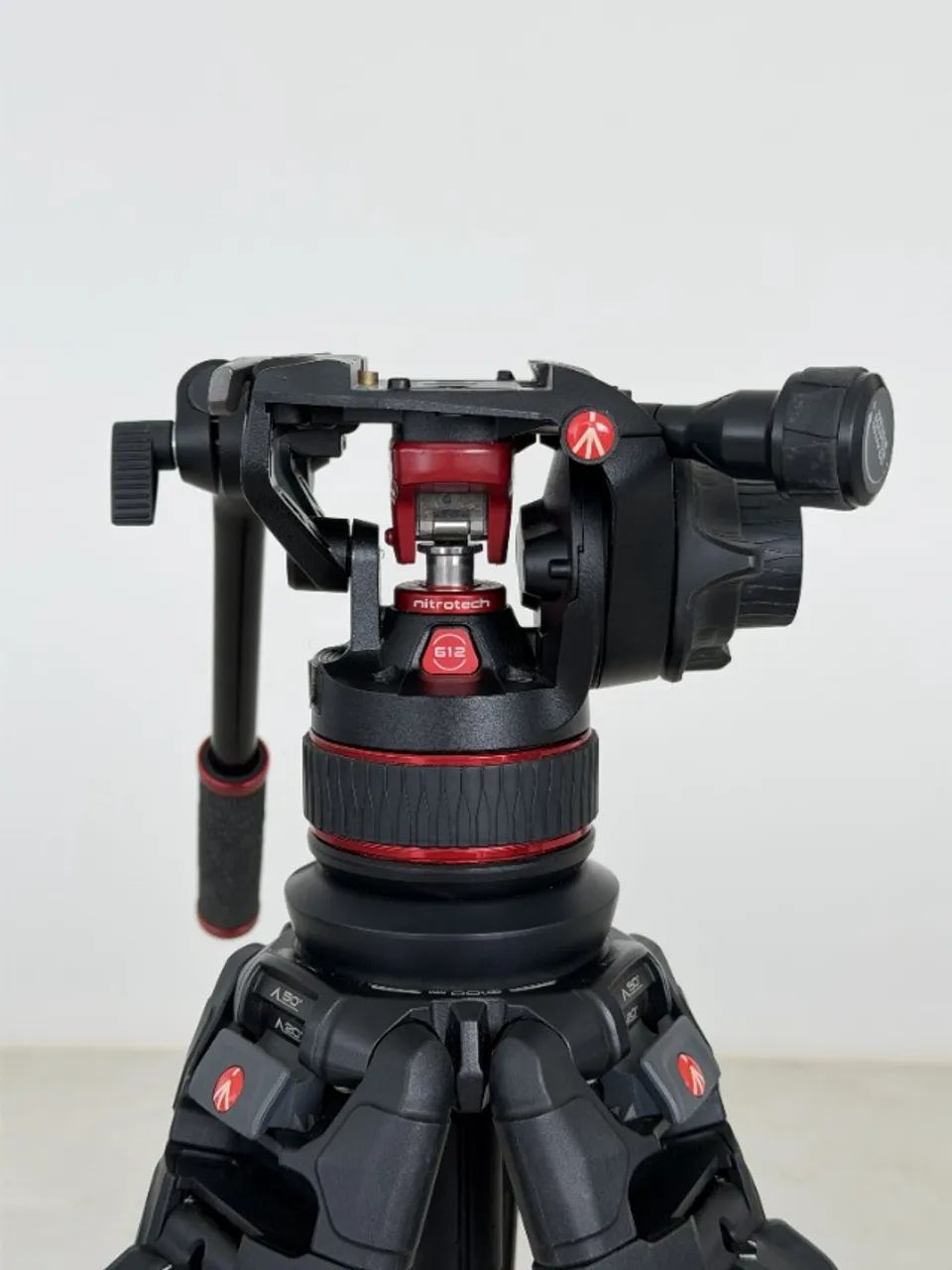 Tripe Manfrotto Com Cabeça Fluida Nitrotech 612 (mvh612ah