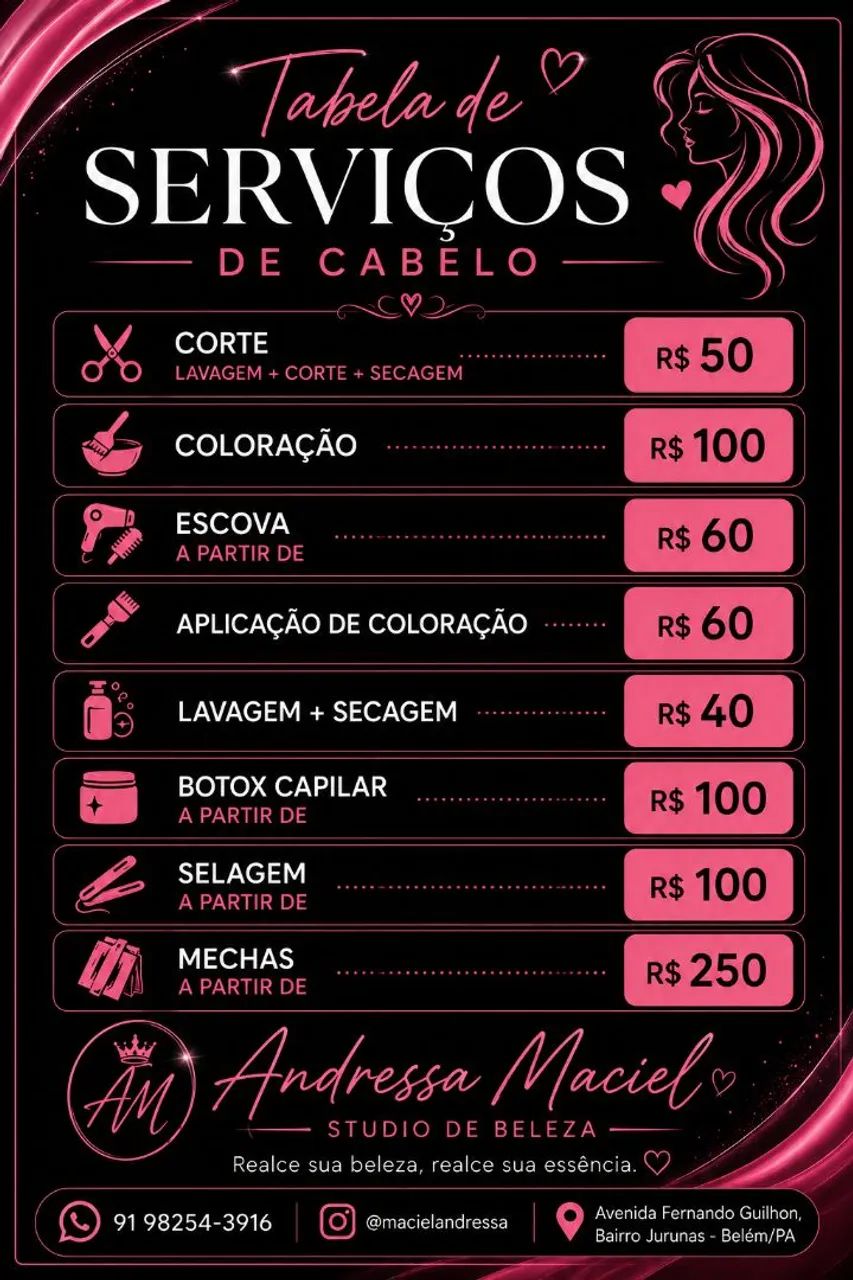 ? Realce sua beleza, cuide dos seus cabelos!